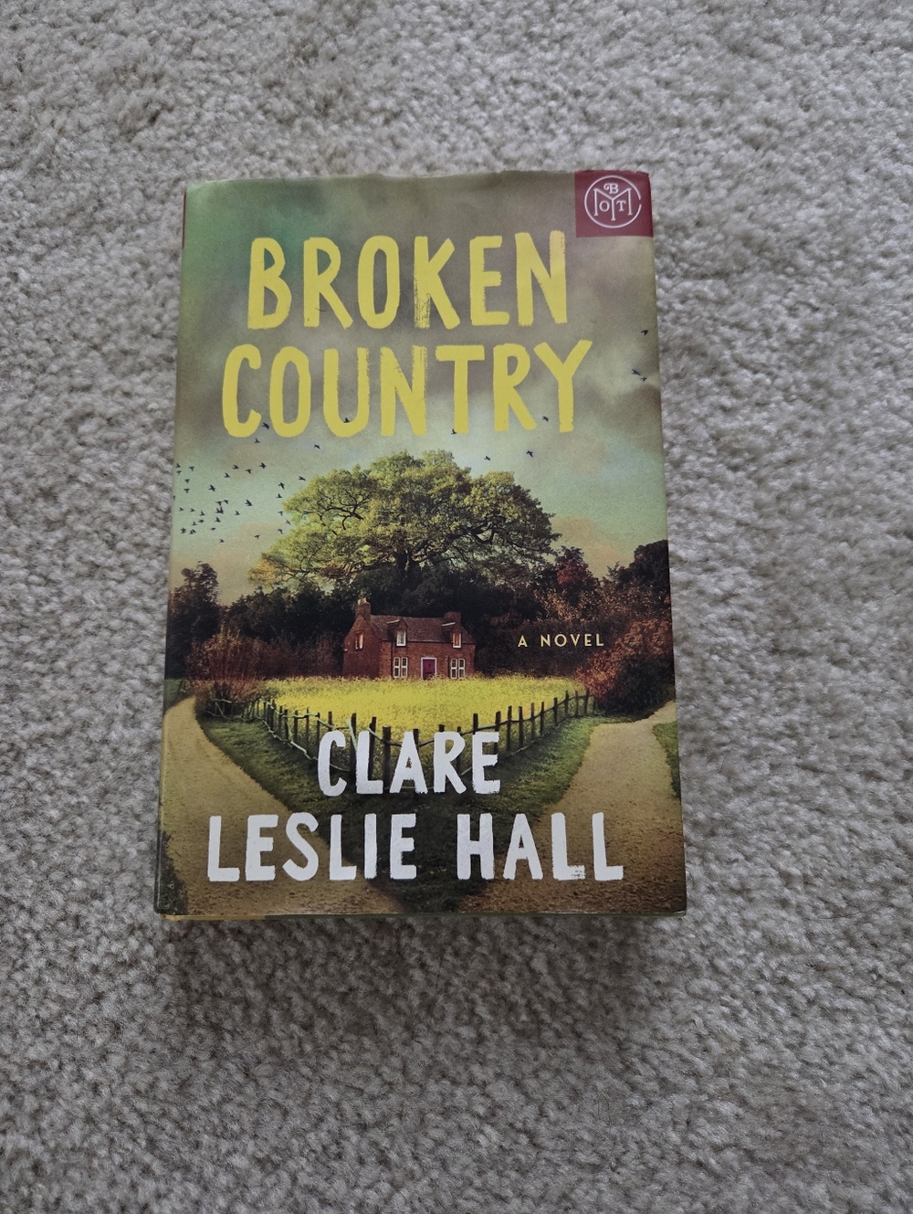 Broken Country by Clare Leslie Hall Hardback